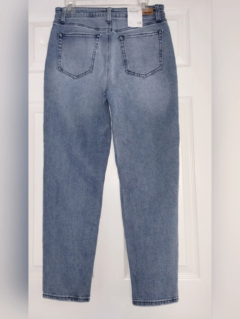 True Craft Women's Faded Blue Straight Leg Jeans